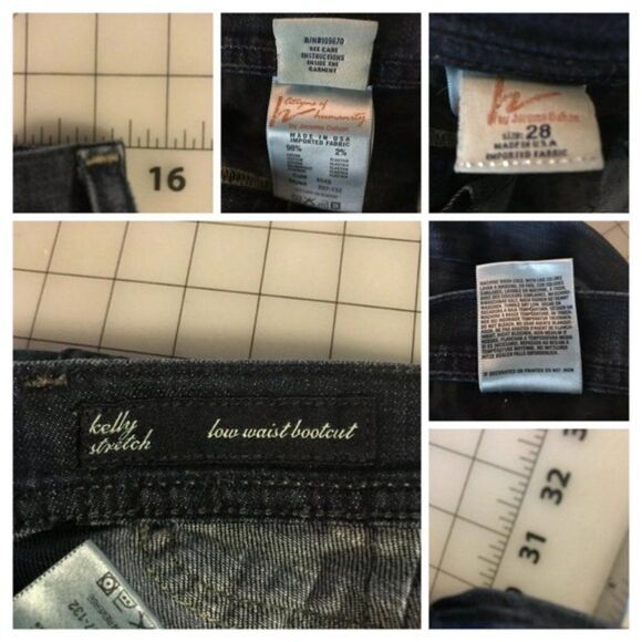 COH Jeans Kelly Stretch Low Waist Boot Cut Y - Picture 2 of 9